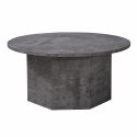 Table basse \'Bilbao\' Ronde 80cm - Gris