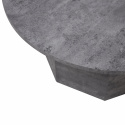 Table basse \'Bilbao\' Ronde 80cm - Gris