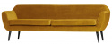 Canapé \'Rocco\' - Ocre/Velours