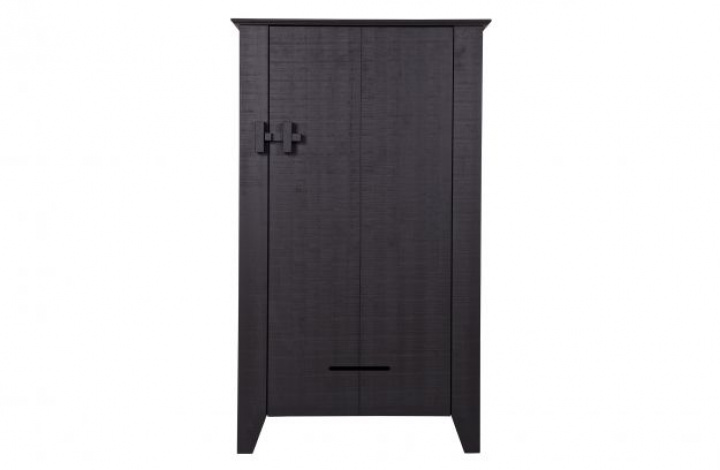 Armoire \'Gijs\' - Noir dans le groupe Meubles / Étagères & rangement / Armoires et buffets chez Reforma (361214-GZZ)