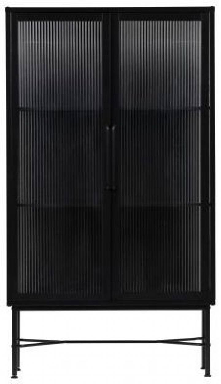 Vitrine \'Zion\' - Noir dans le groupe Meubles / Étagères & rangement / Armoires et buffets chez Reforma (373254-Z)