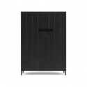 Armoire \'Bruut\' 2 portes - Noir
