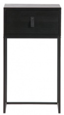Table de chevet \'Zola\' tiroir - Noir