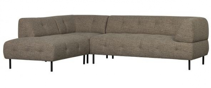 Canapé d\'angle gauche \'Lloyd\' - Brun foncé dans le groupe Meubles / Canapés / Canapés d\'angle chez Reforma (373680-DM)