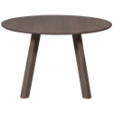 Table à manger \'Tablo\' 120 cm ronde - Brun foncé