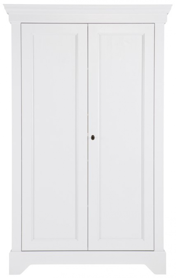 Armoire \'Isabel\' - Blanc dans le groupe Meubles / Étagères & rangement / Armoires et buffets chez Reforma (378562-W)