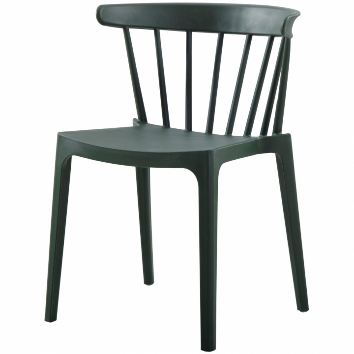 Chaise \'Bliss\' - Vert foncé dans le groupe Meubles / Mobilier de jardin / Chaises de jardin chez Reforma (378634-A)