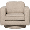 Fauteuil pivotant \'Lazy\' - Boucle beige