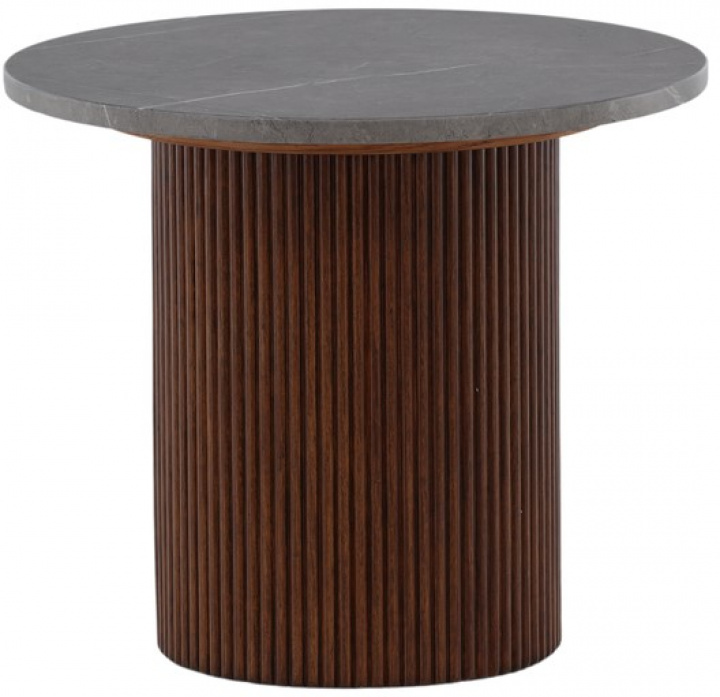 Table d\'appoint \'Härjedalen\' Ronde 52cm - Brun dans le groupe Meubles / Tables / Tables d\'appoint chez Reforma (41000-060)