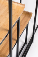 Étagère \'Flodka\' - Noir/Bois