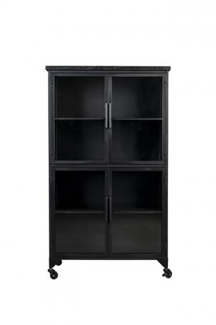 Armoire \'Ferre\' L - Noir dans le groupe Meubles / Étagères & rangement / Armoires et buffets chez Reforma (4100063)