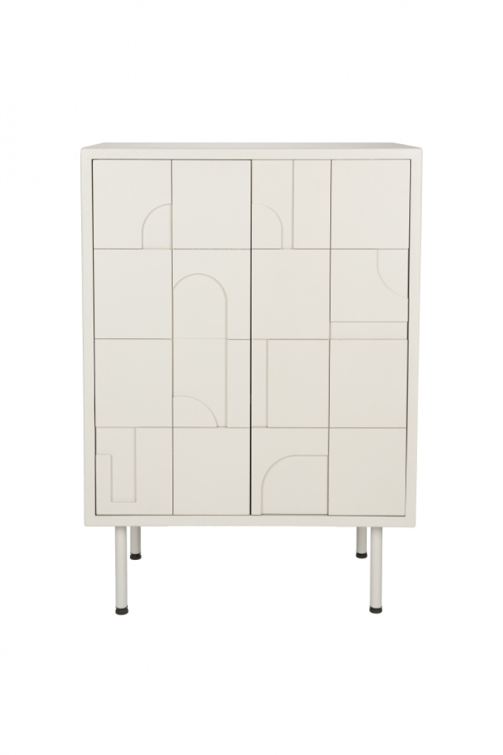 Armoire \'Funk\' Low - Beige dans le groupe Meubles / Étagères & rangement / Armoires et buffets chez Reforma (4100108)