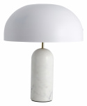 Lampe de table \'Atlas\' - Blanc/Marmore