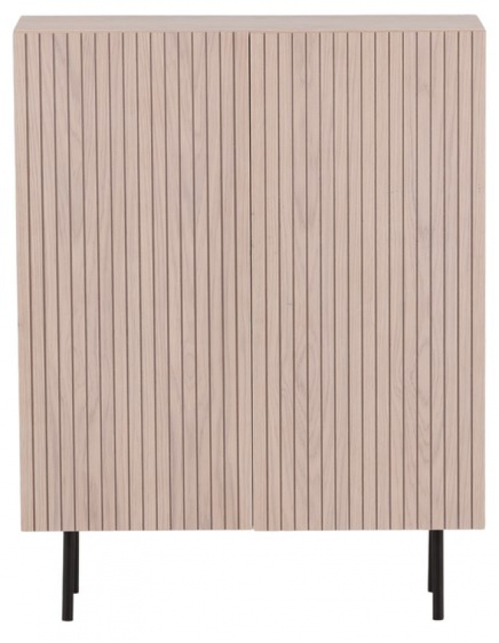 Armoire \'Björkön\' 80x103 - Naturel dans le groupe Meubles / Étagères & rangement / Armoires et buffets chez Reforma (42000-630)