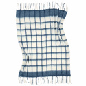 Plaid \' Rachel \' 130 x 170 cm - Bleu