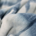Plaid \' Rachel \' 130 x 170 cm - Bleu