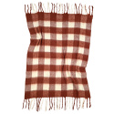 Plaid \' Phoebe \' 130 x 170 cm - Rose