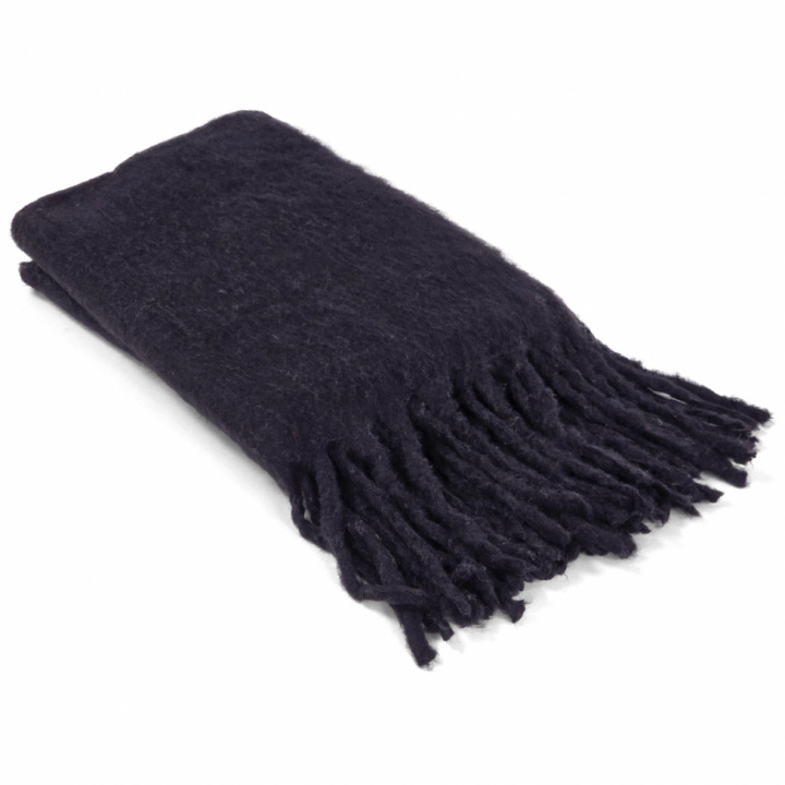 Plaid \' Samantha \' 130 x 170 cm - Noir dans le groupe Décoration / Textiles / Plaids & couvertures chez Reforma (4224615677044)