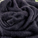 Plaid \' Samantha \' 130 x 170 cm - Noir