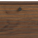 Table d\'appoint \'Stripes Low\' 120x42x50 cm - Brun