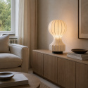 Lampe \'Senigallia\' L - Blanc/Noir