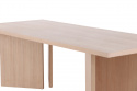 Table à manger \'Bakkafrost\' 240x100cm - Chêne blanchi