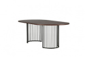 Table à manger \'Hindås\' 110x220cm - Brun
