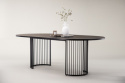 Table à manger \'Hindås\' 110x220cm - Noir