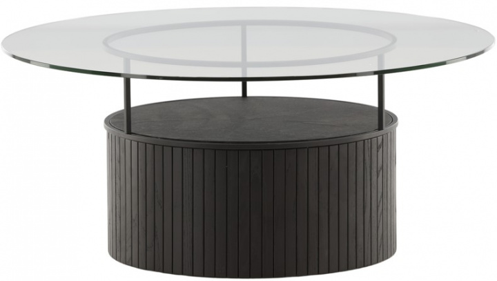 Table basse \'Beisfjord\' Ronde 90cm - Noir dans le groupe Meubles / Tables / Table basse chez Reforma (48000-010)