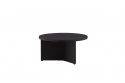 Table basse \'Smögen\' Ronde 85cm - Noir
