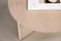 Table basse \'Smögen\' Ronde 85cm - Naturel