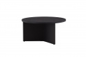 Table basse \'Smögen\' Ronde 65cm - Noir
