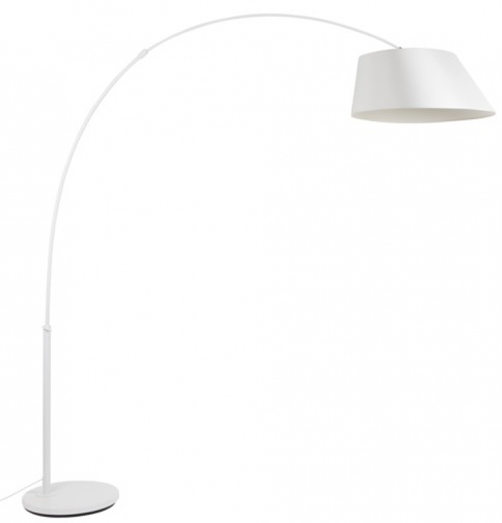 Lampe sur pied \'Arc\' - Blanc dans le groupe Éclairage / Lampes / Lampes de sol chez Reforma (5000856)