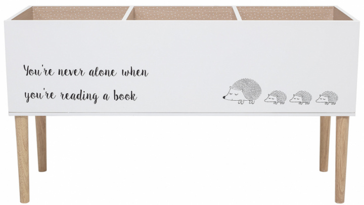 Boîte à livres \'Mini\' - Blanc dans le groupe Meubles / Étagères & rangement / Boîtes & paniers chez Reforma (50228436)