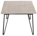 Table basse \'Mundo\' - Béton gris