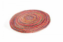 Tapis rond \'Flätan\' 160cm - Multicolore