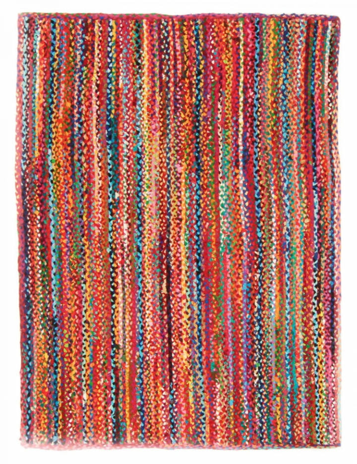 Tapis en tissu \'Flätan\' 70x300cm - Multi dans le groupe Décoration / Tapis / Tapis tissés chez Reforma (5056213220013)