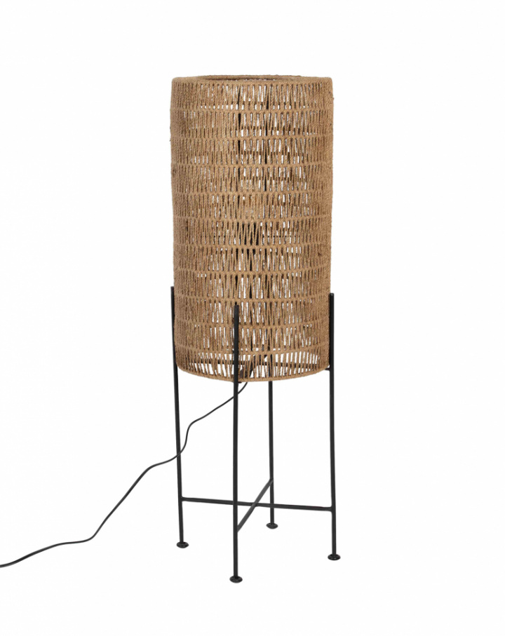 Lampe sur pied \'Kari\' - Naturel dans le groupe Éclairage / Lampes / Lampes de sol chez Reforma (5100119)