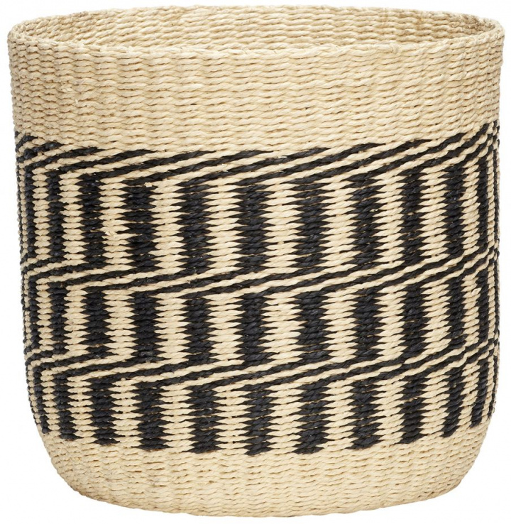 Panier \'Äken\' - Noir/Naturel dans le groupe Meubles / Étagères & rangement / Petits rangements chez Reforma (511103)