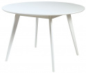 Table à manger \'Yumi\' Ronde 115cm - Blanc