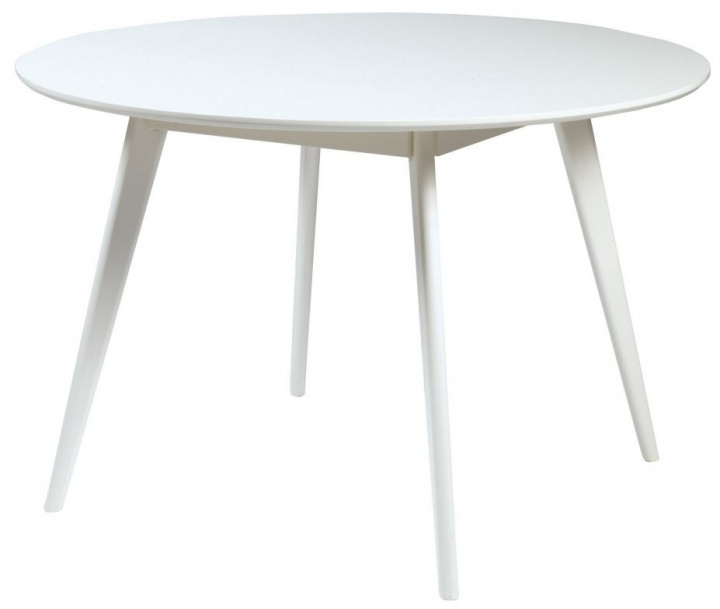 Table à manger \'Yumi\' Ronde 115cm - Blanc dans le groupe Meubles / Tables / Tables rondes chez Reforma (52211)