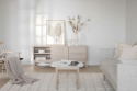 Meuble TV \'Yumi\' - Chêne blanchi