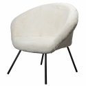 Fauteuil \'Theodore\' - Blanc