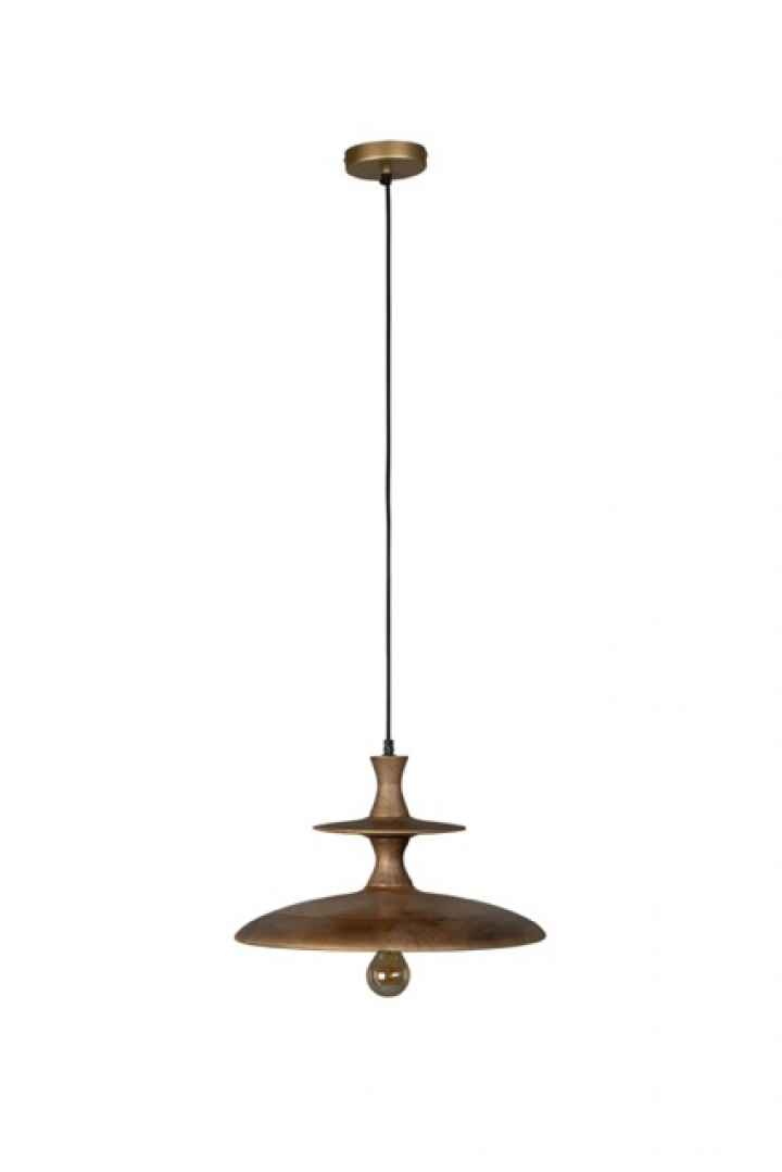 Suspension \'Cath\' 43x43 - Or dans le groupe Éclairage / Lampes / Lampes de plafond chez Reforma (5300218)