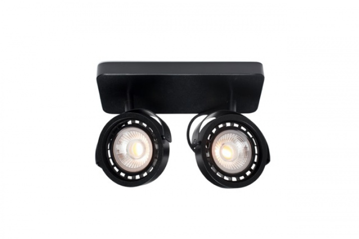 Projecteur \'Dice\' 12x28 - Noir dans le groupe Éclairage / Lampes / Lampes de plafond chez Reforma (5500642)