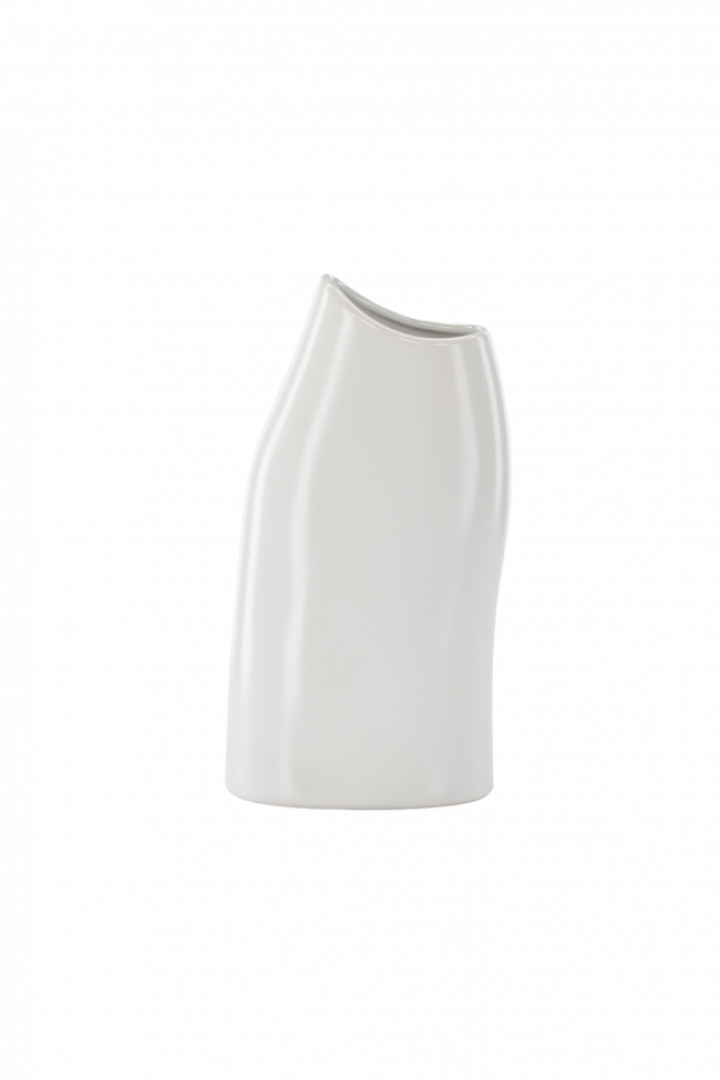 Vase \'Genoa\' - Blanc dans le groupe Décoration / Décoration / Vases chez Reforma (58133-101)