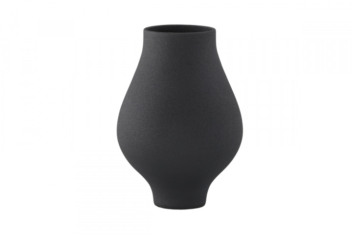 Vase \'Santander\' 24cm - Noir dans le groupe Décoration / Décoration / Vases chez Reforma (58163-100)