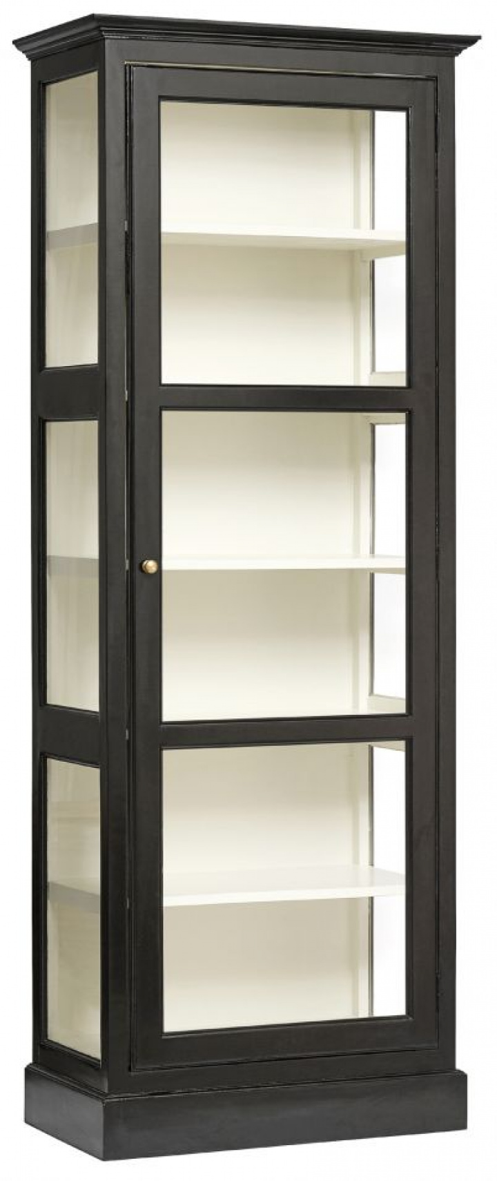 Vitrine \'Classic\' - Noir/Blanc S dans le groupe Meubles / Étagères & rangement / Armoires et buffets chez Reforma (5900)