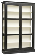 Vitrine \'Classic\' - Noir/Blanc L