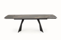Table à manger \'Armani\' 165-241cm - Noir